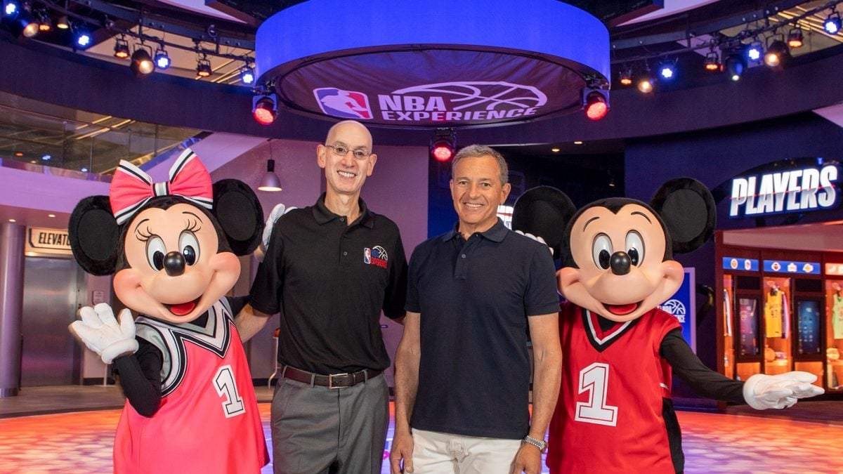 NBA y Disney. Fuente: (Twitter).