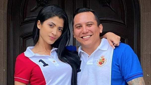 Kimberly Flores y Edwin Luna. Fuente: (Instagram)