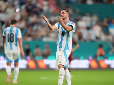 Para Gio Lo Celso "la vara está muy alta" en la Selección