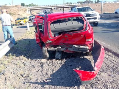 Se registraron dos choques en cadena en la Ruta 7 casi en el mismo lugar