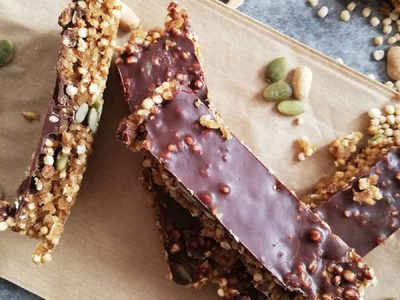 Bocaditos de chocolate y quinoa con 3 ingredientes: una receta original y saludable para un antojo