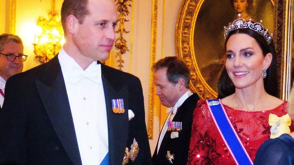 Los príncipes de Gales, William y Kate Middleton