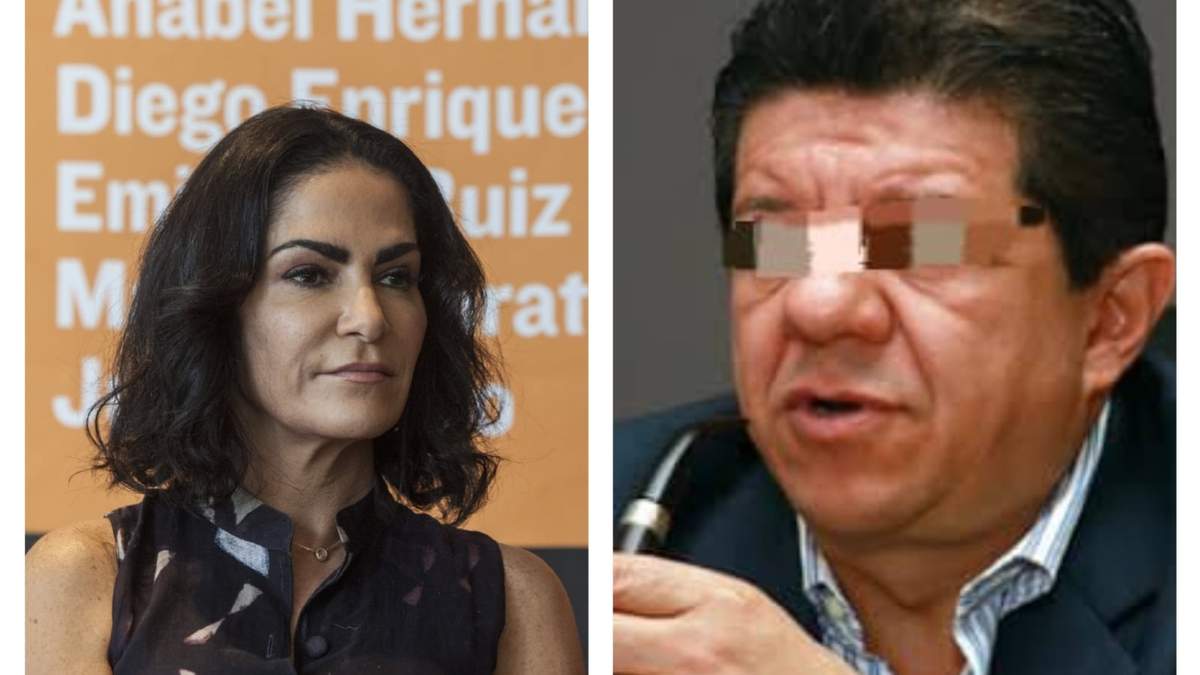 Imágenes de archivo de Lydia Cacho y Adolfo Karam Beltrán