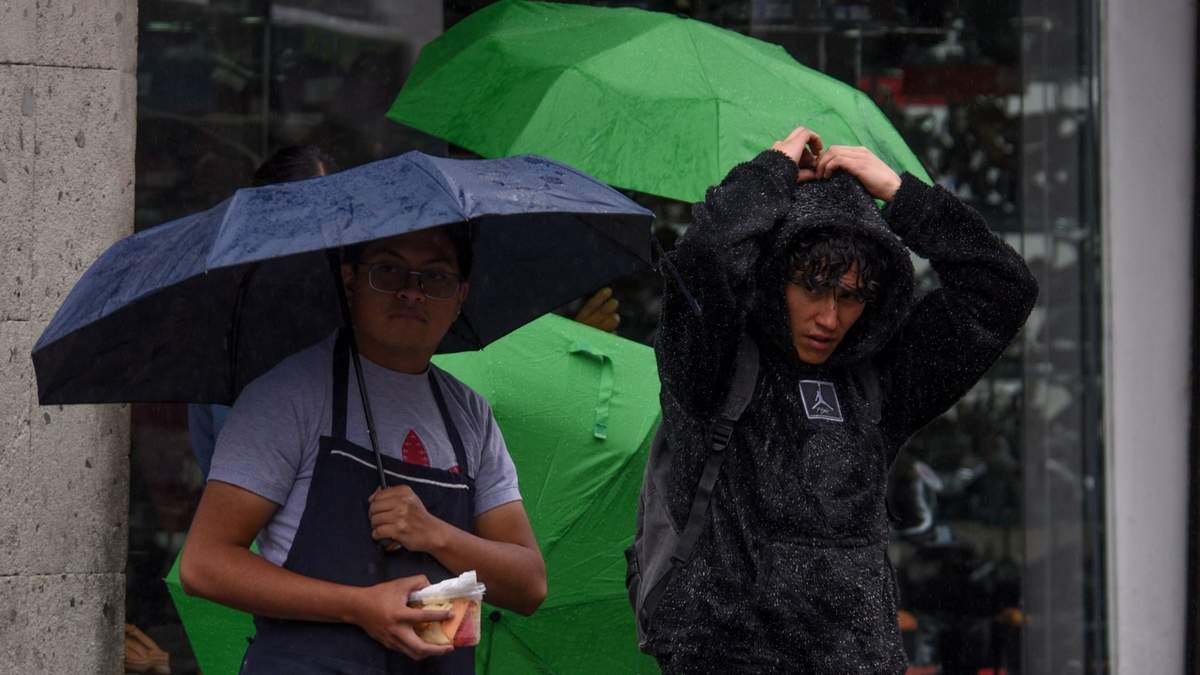 Lluvia en el valle de Toluca