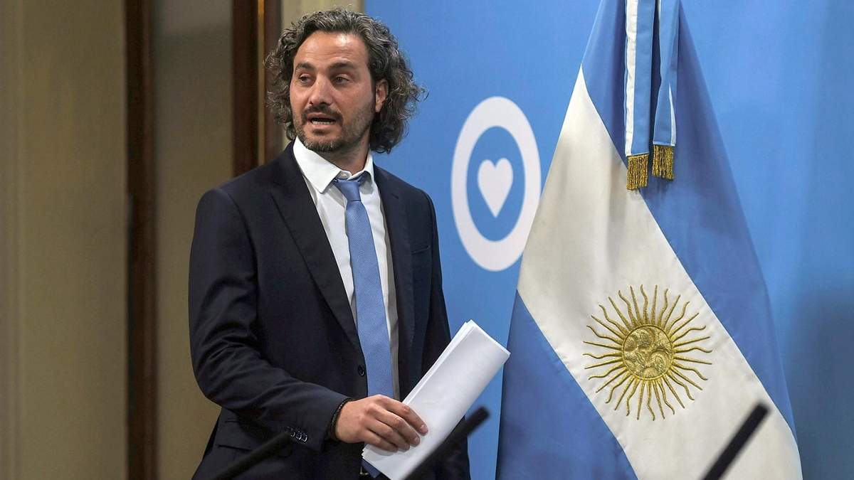Jefe de Gabinete, Santiago Cafiero. Fuente: (Twitter)