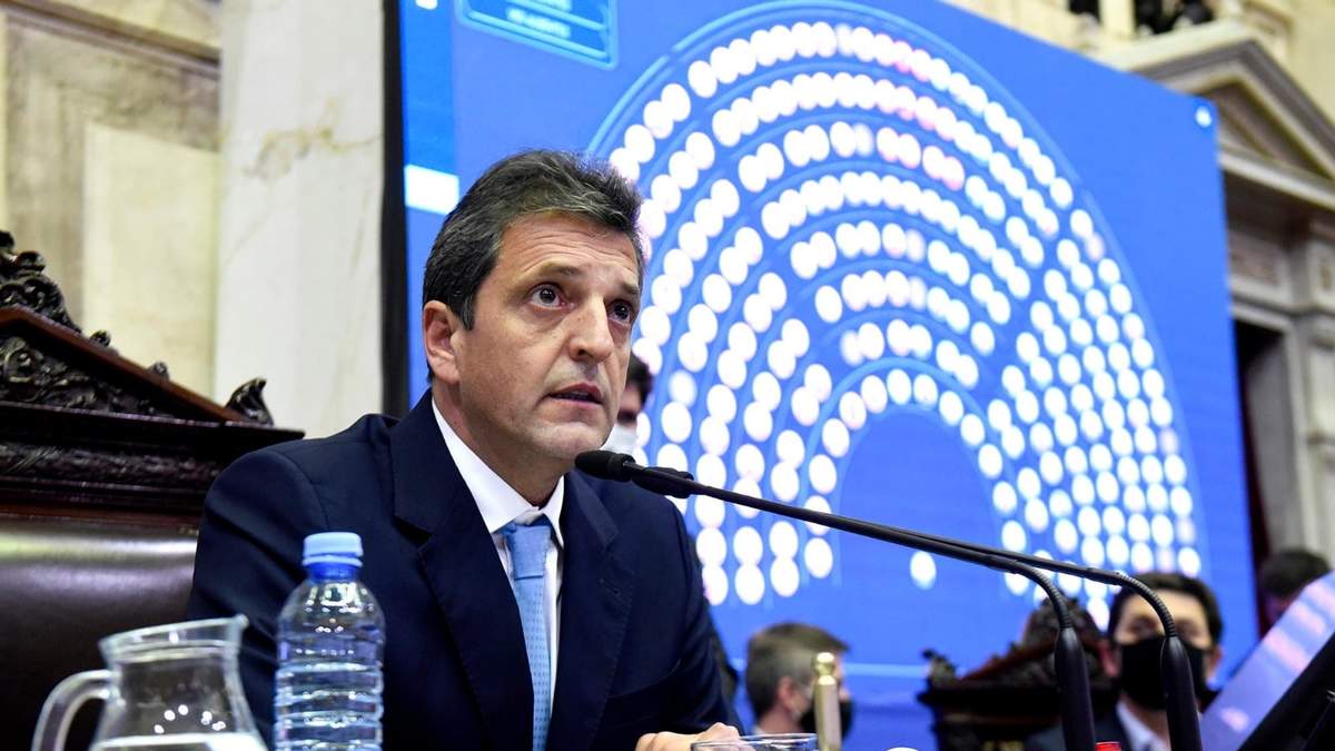 Sergio Massa, presidente de la Cámara de Diputados. Fuente: (Twitter)