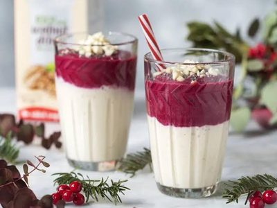 Smoothie bicolor: preparate para los días de calor con esta receta súper fresca, nutritiva y muy fácil de hacer