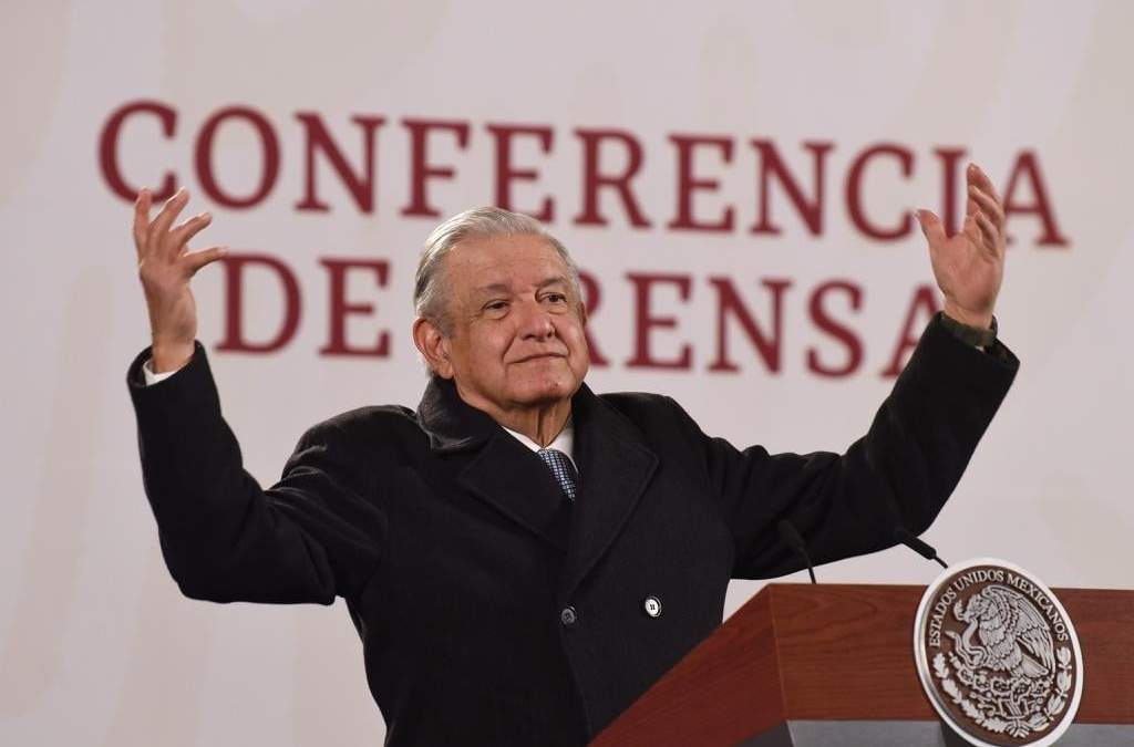 El presidente López Obrador