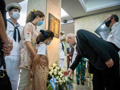 "Honrar la memoria de los 44 tripulantes": Jorge Taiana homenajeó a las víctimas del ARA San Juan