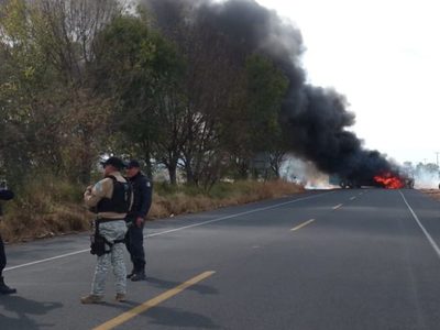 Fuerzas de seguridad abaten a ocho presuntos criminales en Yuriria, Guanajuato