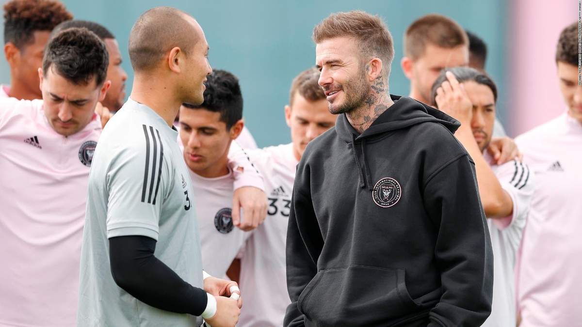 David Beckham. Fuente: (Twitter).