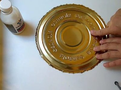 Con una tapa de lata de dulce de batata, creá la bandeja más elegante para tu mesa