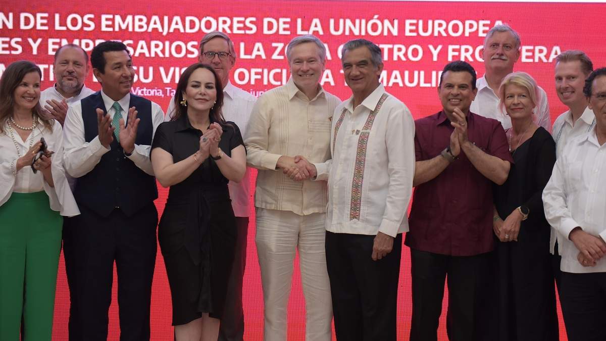 Exponen ventajas competitivas del norte de Tamaulipas a embajadores