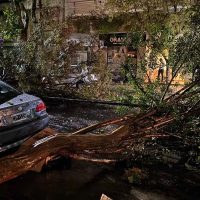 Confirmaron el fallecimiento de un turista tras el temporal de Mar del Plata