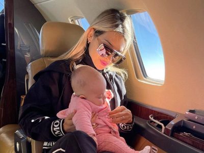 Dulce y encantador despertar: así deslumbraron a todos Agustina Gandolfo y Nina, su hija