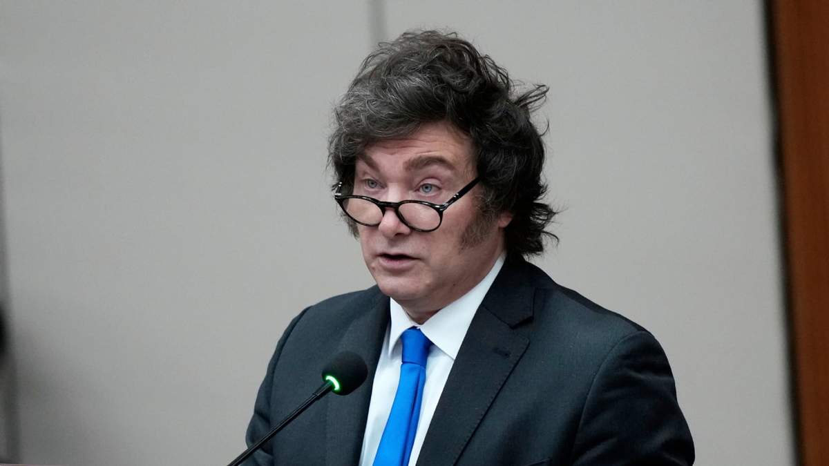 El presidente de Argentina, Javier Milei