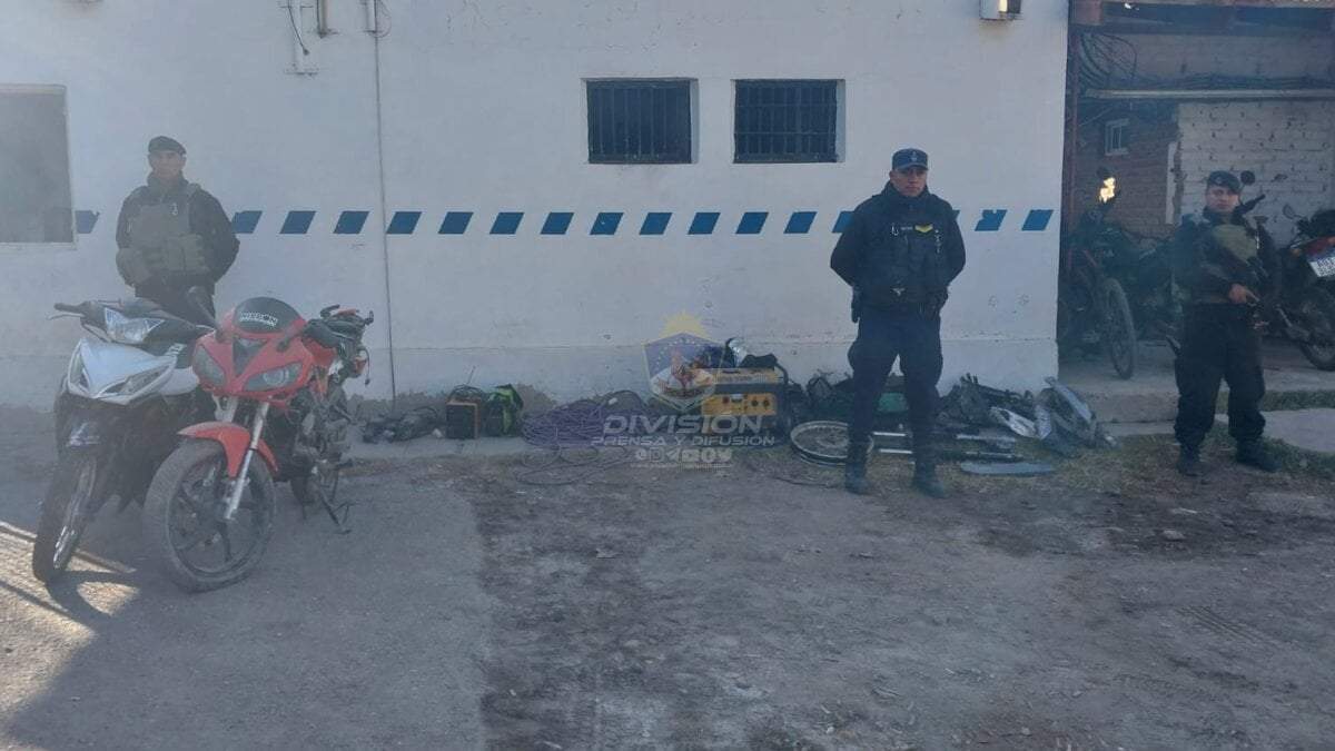 Allanamientos de la Policía. Fuente: (Policía de Neuquén).