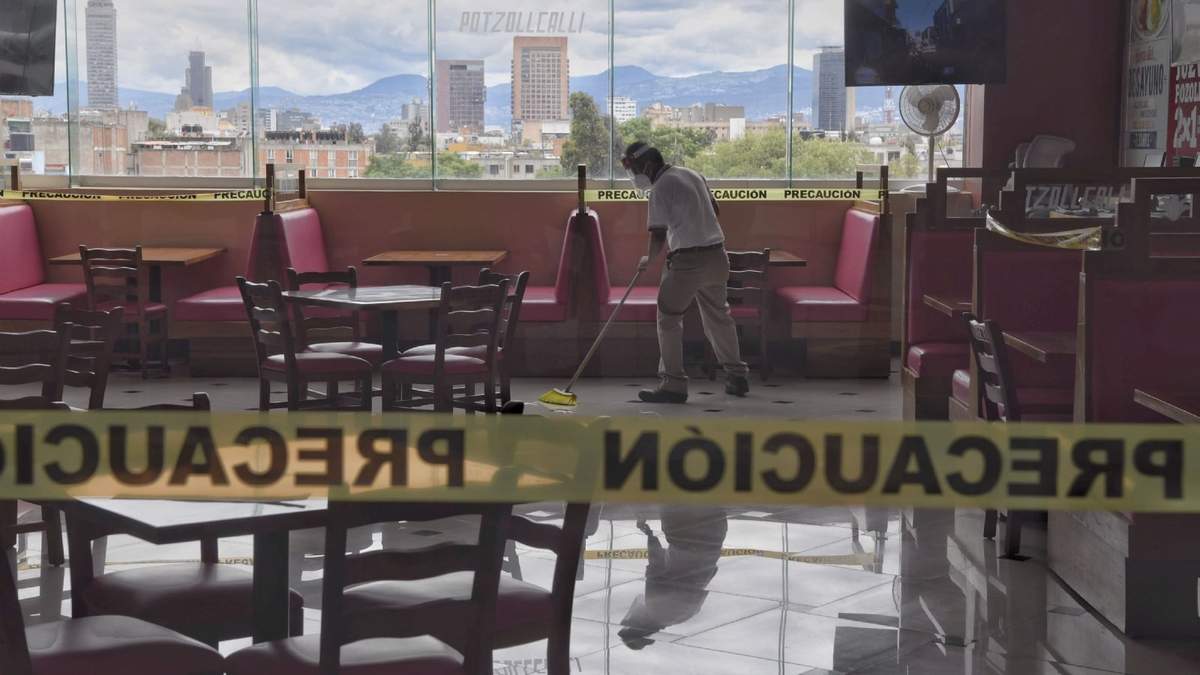 Medidas sanitarias por la pandemia de covid-19 en comercios de la Ciudad de México