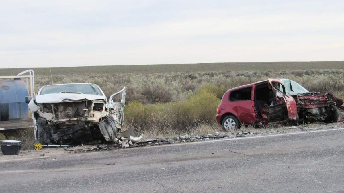 Accidente en la ruta 151. Fuente: (Twitter)