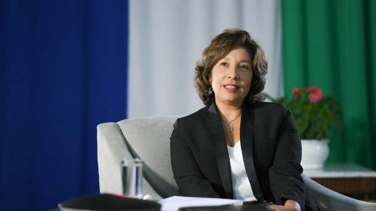 Arabela Carreras, anunció cambios en el gabinete de la provincia. Fuente: (Twitter)