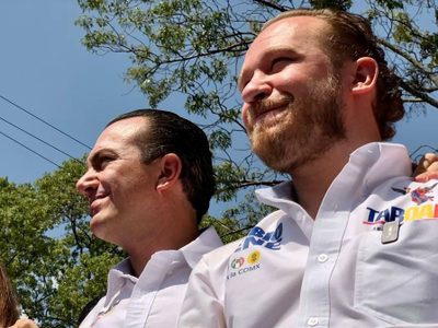 Orvañanos cierra campaña en Cuajimalpa junto a Taboada y promete fin del "Cártel dragón"