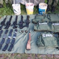 La Sedena decomisa arsenal del CJNG en Jalisco