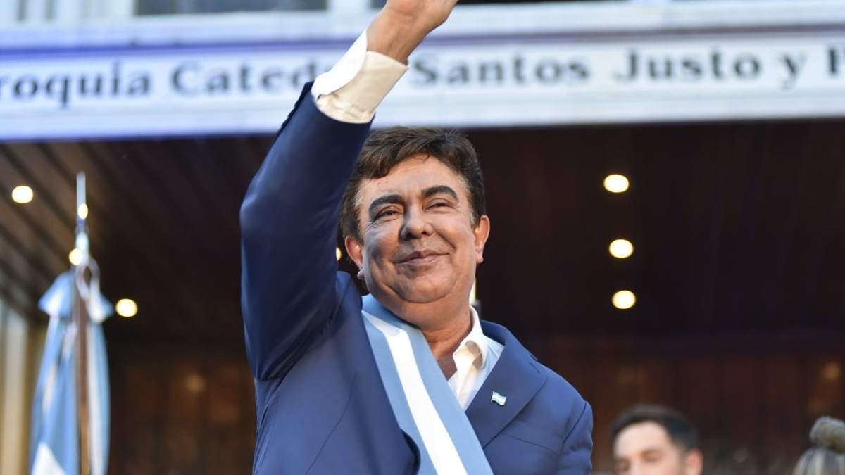 El intendente de La Matanza, Fernando Espinoza, uno de los "varones" del conurbano bonaerense.