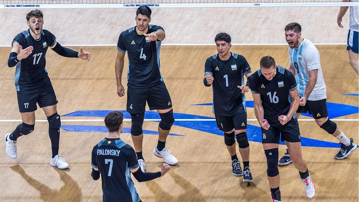Impresionante remontada de la Selección argentina.