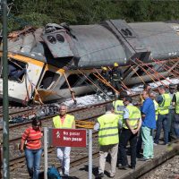 Cuatro muertos por accidente de tren en España