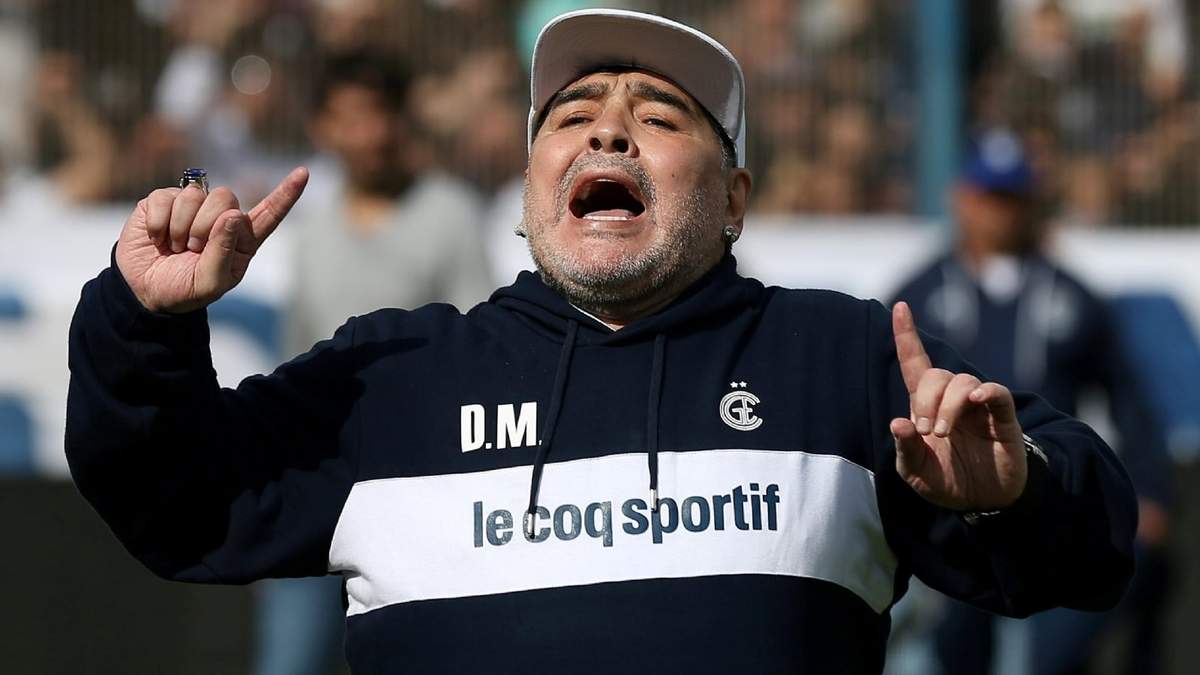 Diego Maradona. Fuente. (Twitter).