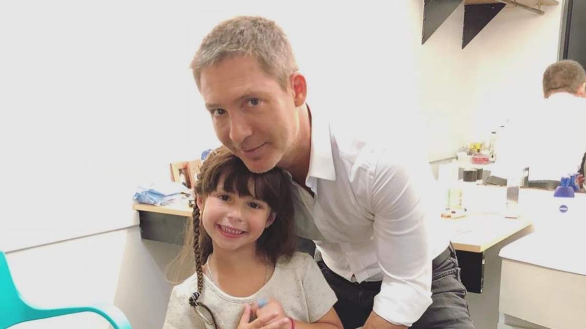 Adrián Suar y su hija Margarita. Fuente: (Instagram)