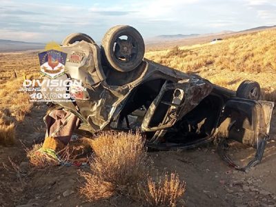 Dolor en Varvarco por un hombre que murió en un vuelco en la ruta 40