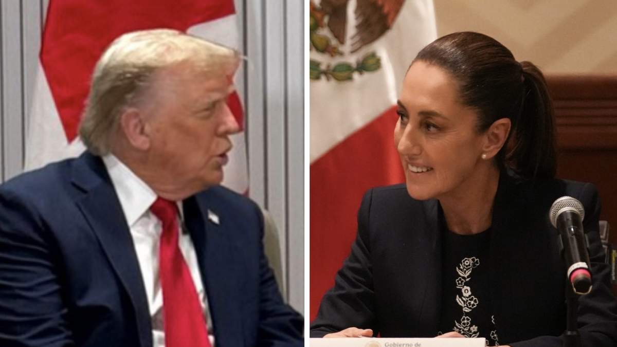 Donald Trump y Claudia Sheinbaum