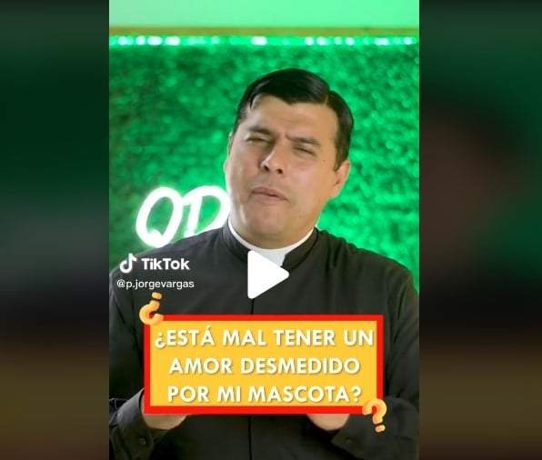 Sacerdote tiktokero, Jorge Vargas