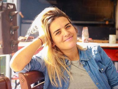 "Se durmió arriba del bebu": Mica Vázquez y el retrato más especial que nos derritió por completo