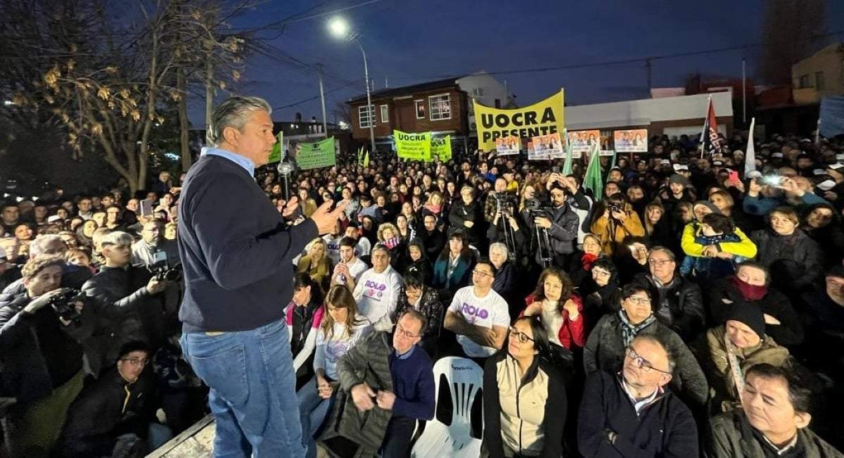 Rolando Figueroa en Plottier. Fuente: (Twitter)
