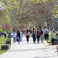 El Paseo de la Costa es el lugar donde las y los estudiantes festejan su día