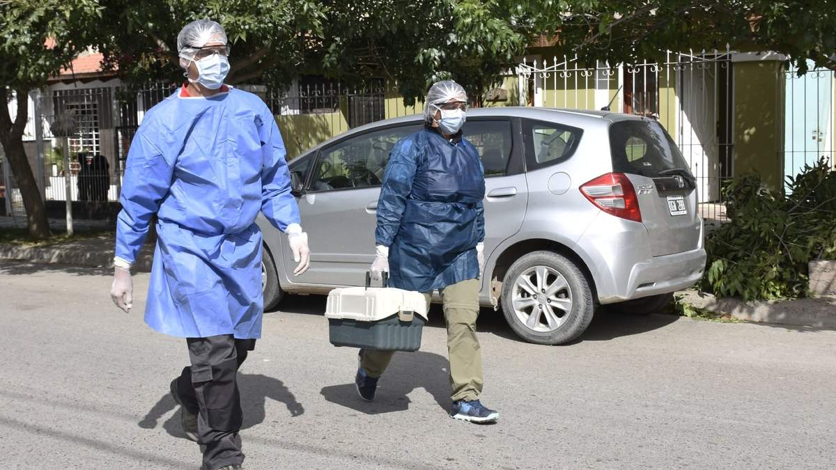 Detección del coronavirus en Neuquén. Fuente: (Twitter)