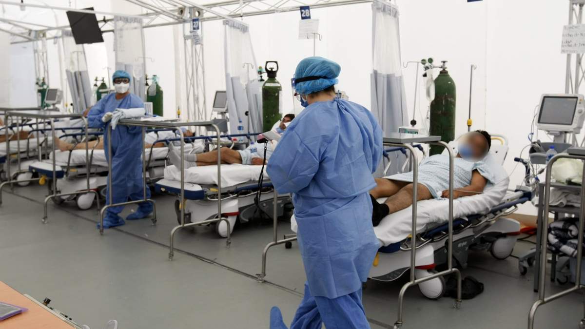 Un hospital covid en Guanajuato