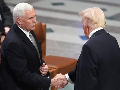 Mike Pence se destaca como uno de los pocos republicanos dispuestos a desafiar a Trump