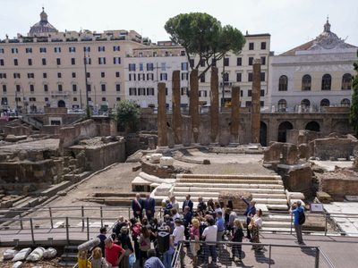 Complejo de templos romanos en donde apuñalaron a Julio César abre al público
