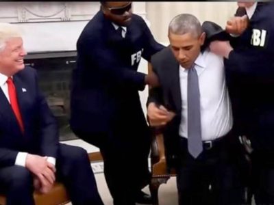 Trump publica video creado con IA de Obama siendo arrestado por el FBI