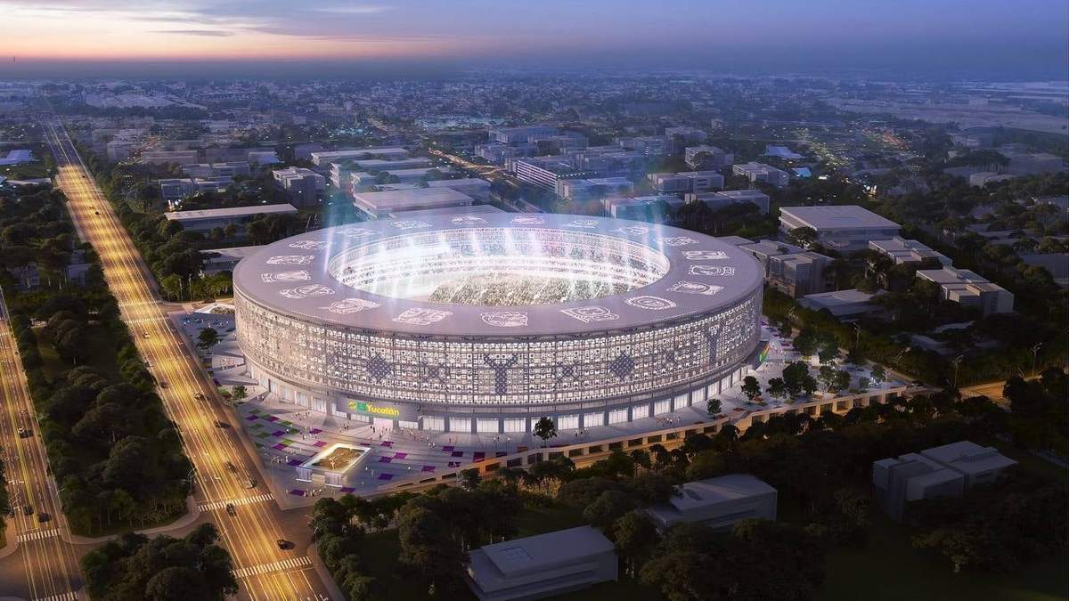 El estadio proyectado para el norte de Mérida