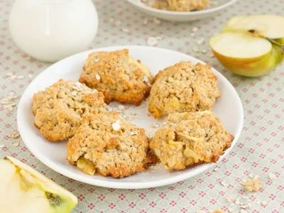 Galletas de manzana crumble: increíblemente ricas y perfectas para acompañar con unos mates