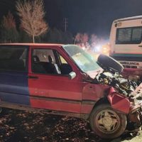 Impactante accidente en Junín de los Andes: dos autos colisionaron sobre la Ruta Nacional 40