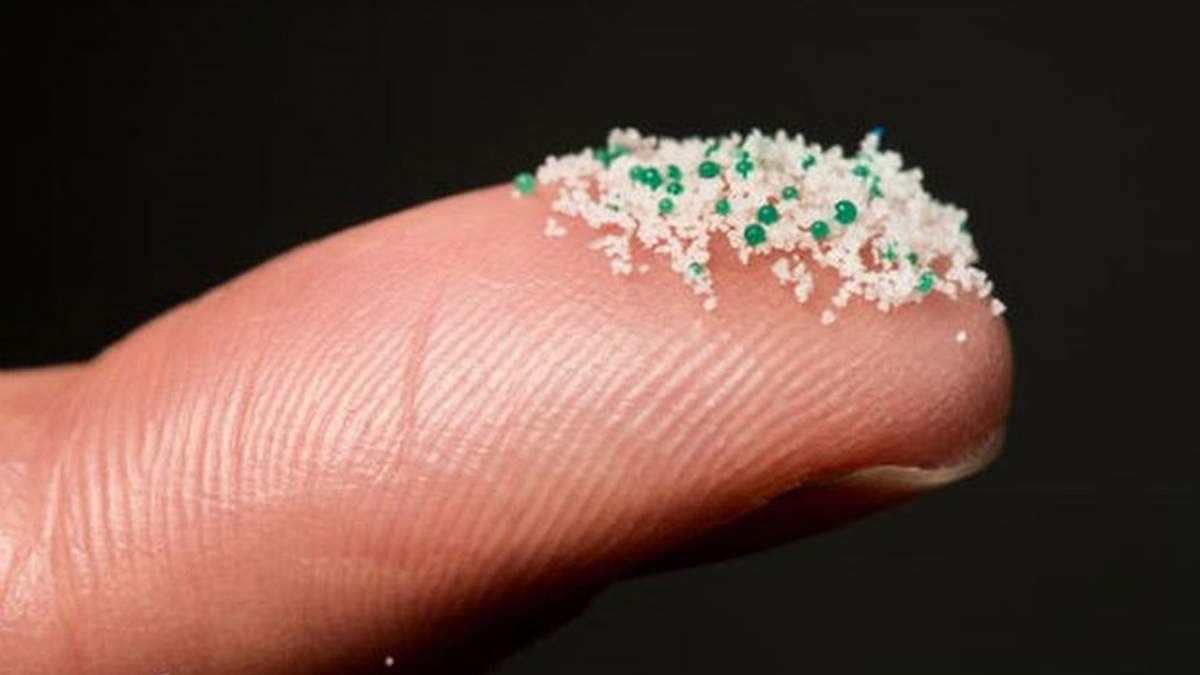 Una muestra de microplásticos. Fuente: (Twitter)