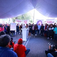 Clara Brugada dice que continuará los programas sociales de Sheinbaum