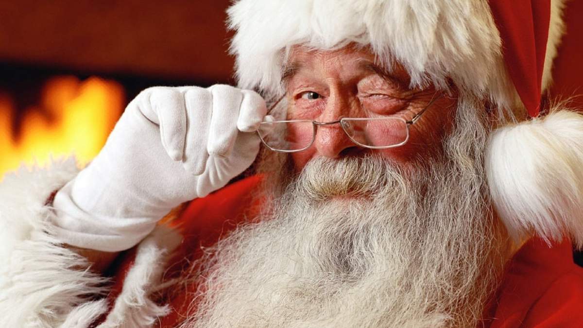 Papá Noel, el personaje tan querido por los niños, no puede enfermarse de coronavirus. Fuente: (Twitter)