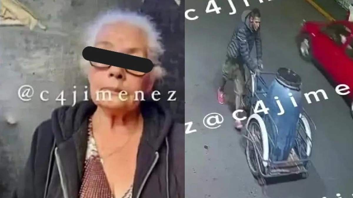 La presunta responsable de haber pagado para transportar el cuerpo de la mujer asesinada en un tambo en calles de la alcaldía Iztapalapa, de la CDMX y el hombre que movió el cuerpo de la víctima