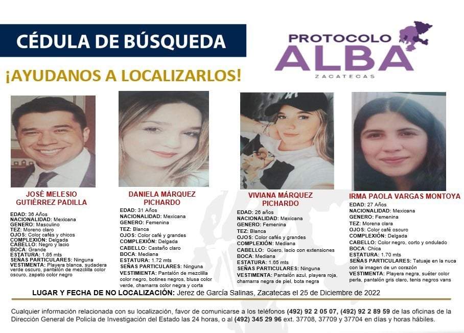Jóvenes desaparecidos